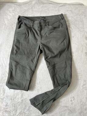 5.11 Tactical Women’s Pants Size 12 Regular Gray Green Zipper Leg